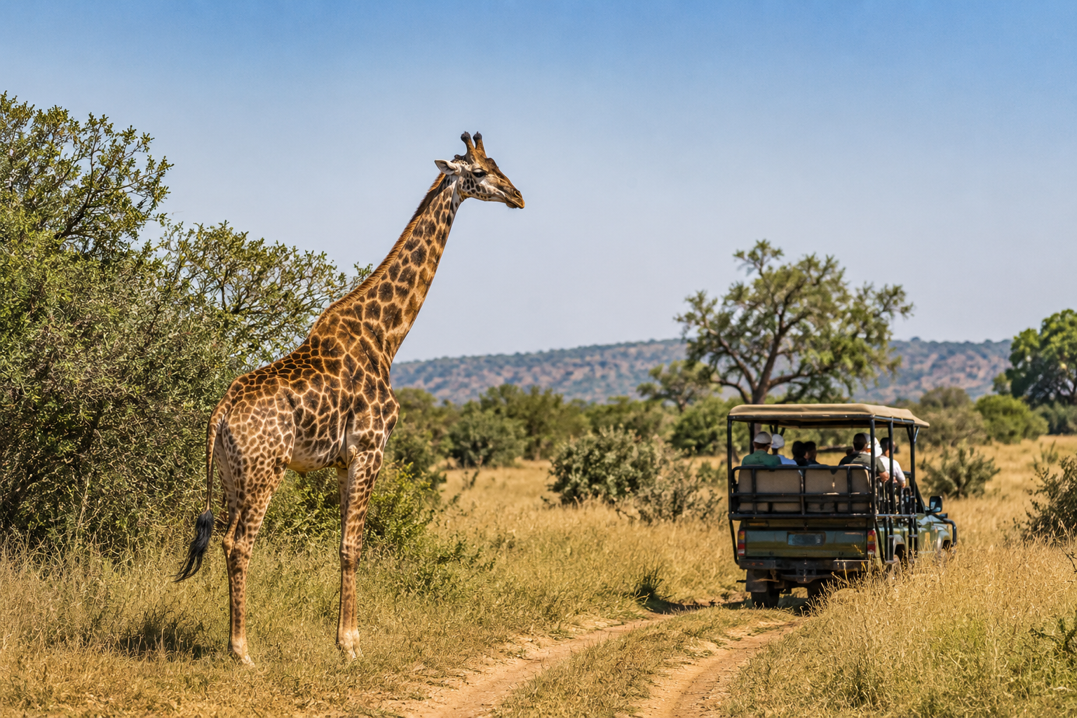 Giraffe in Kruger National Park