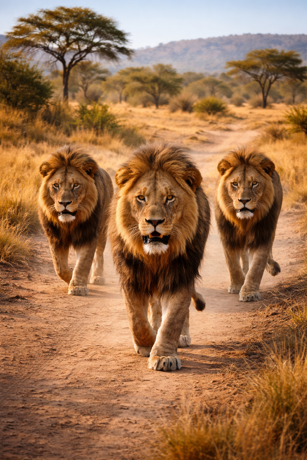Lion in Kruger National Park South Africa