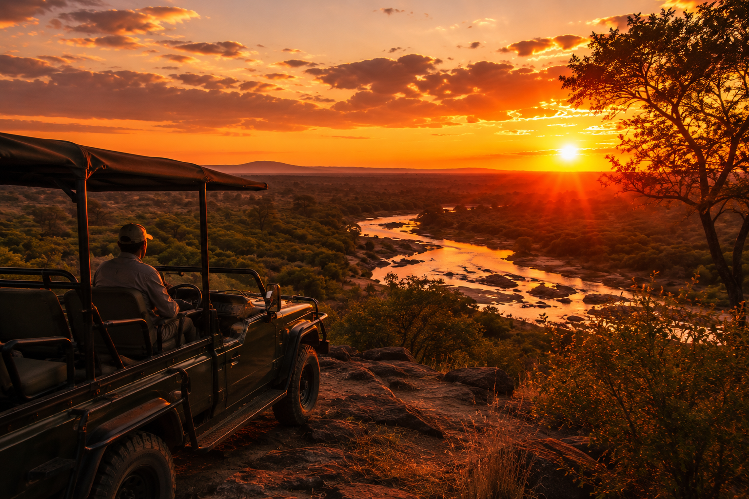 Luxury Safari Sunset Kruger