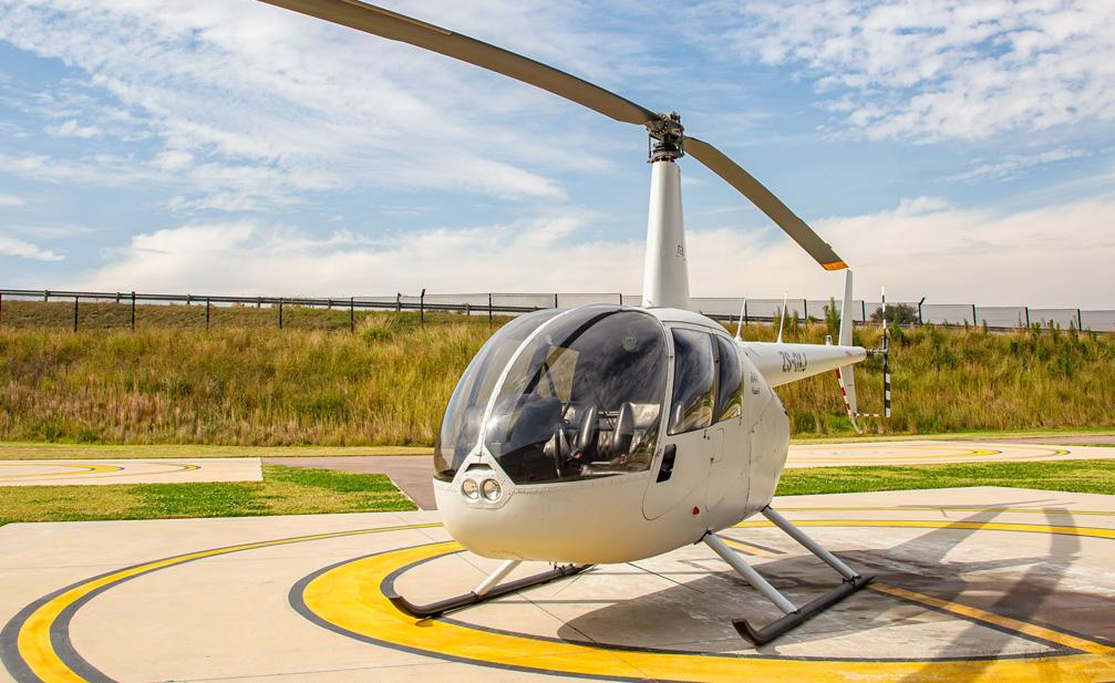 Robinson R44 helicopter scenic flight