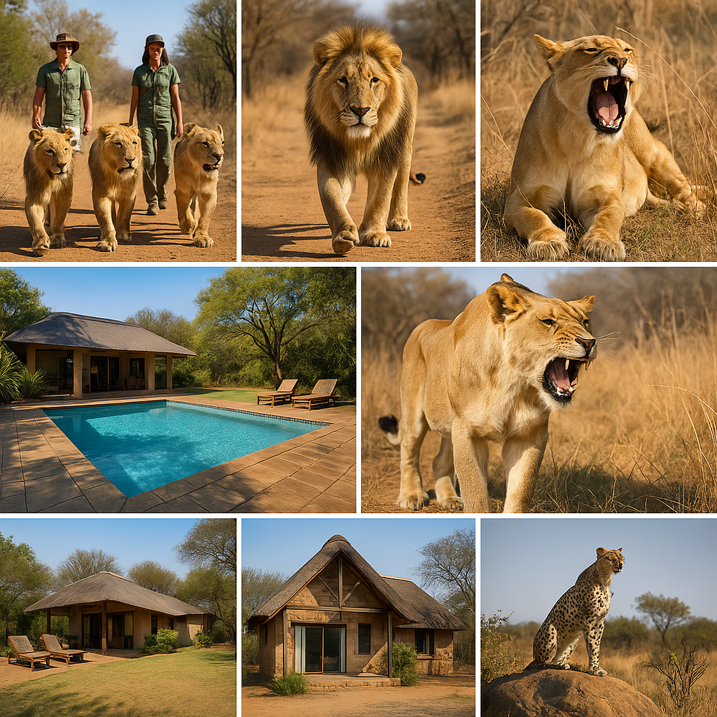 Ukutula lodge pool area